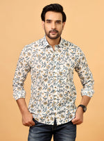 Load image into Gallery viewer, Premium Floral-Patterned Shirt – Casual Wear for Men