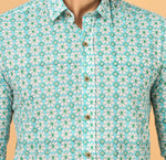 Load image into Gallery viewer, Jaipuri Handblock Print Cotton Shirt