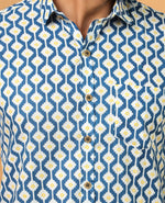 Load image into Gallery viewer, Rajwadi Geometric Shirt