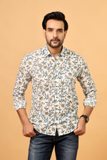 Load image into Gallery viewer, Premium Floral-Patterned Shirt – Casual Wear for Men
