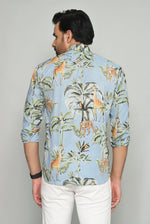 Load image into Gallery viewer, Men's Exotic Animal Print Shirt - Stylish Safari Theme