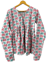 Load image into Gallery viewer, Haathi Bazaar Peplum