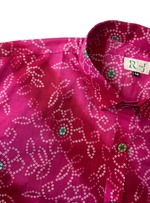 Load image into Gallery viewer, Rani Bandhani Heritage Print Full Sleeves Shirt