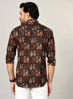 Load image into Gallery viewer, Heritage Mela Shirt – Blockprint Celebration
