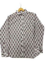 Load image into Gallery viewer, Jaipur Printed White Shirt - Pink Flowers

