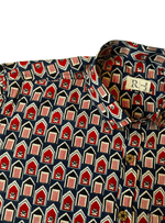 Load image into Gallery viewer, Handcrafted Geometric Block Print Shirt
