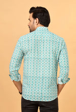 Load image into Gallery viewer, Jaipuri Handblock Print Cotton Shirt