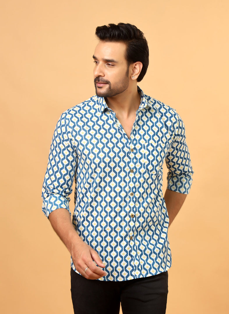 Rajwadi Geometric Shirt