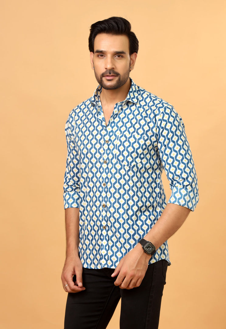 Rajwadi Geometric Shirt