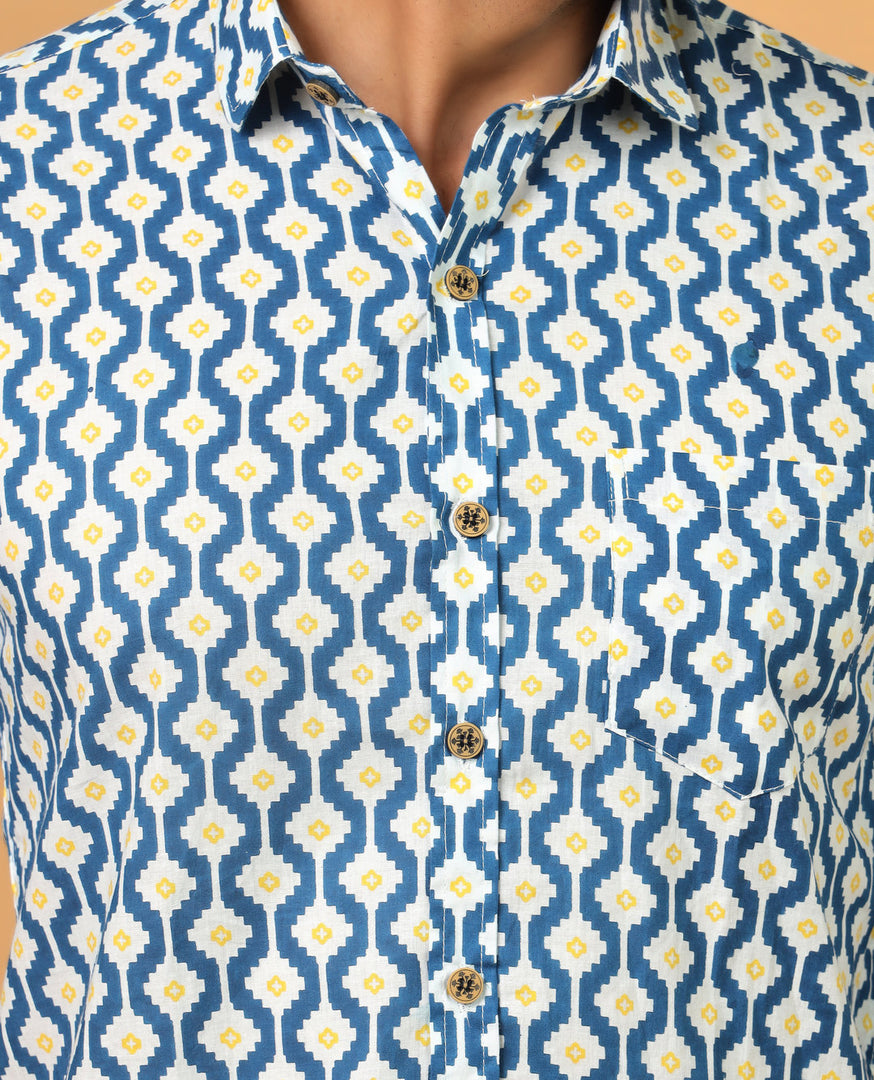 Rajwadi Geometric Shirt
