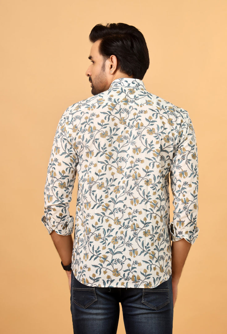 Premium Floral-Patterned Shirt – Casual Wear for Men