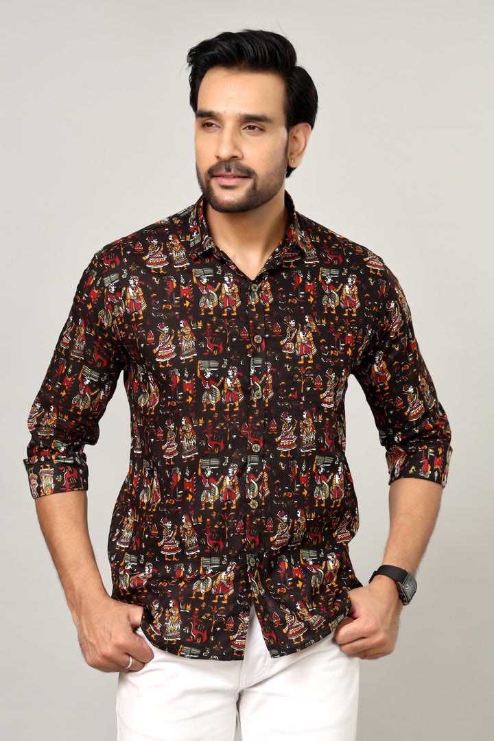 Heritage Mela Shirt – Blockprint Celebration