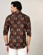 Load image into Gallery viewer, Heritage Mela Shirt – Blockprint Celebration