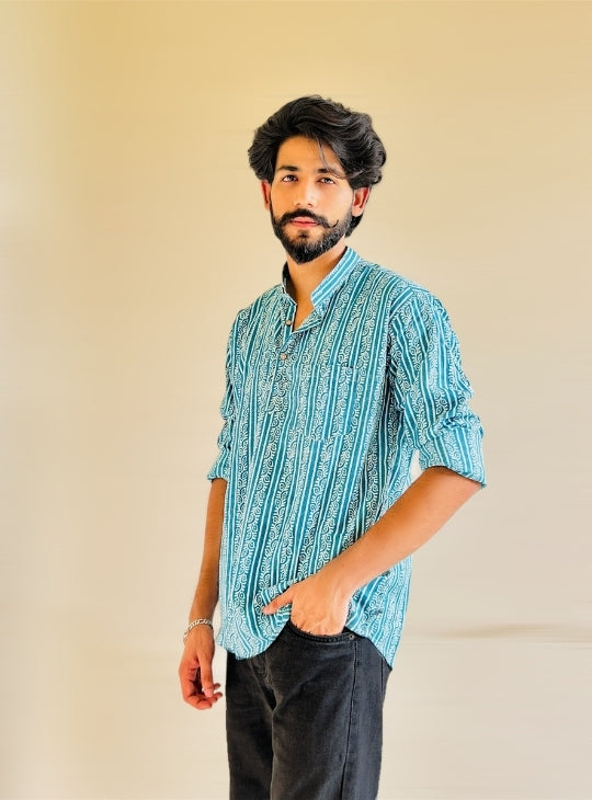 Ocean Breeze Kurta