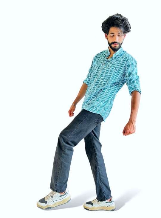 Ocean Breeze Kurta