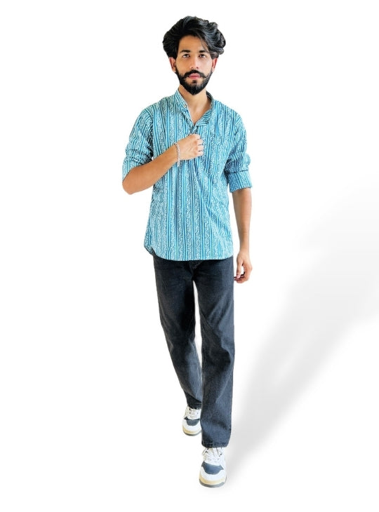 Ocean Breeze Kurta