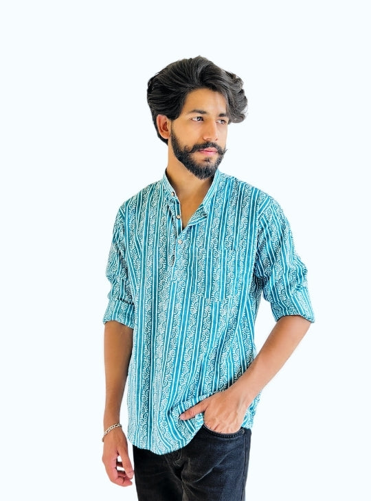 Ocean Breeze Kurta