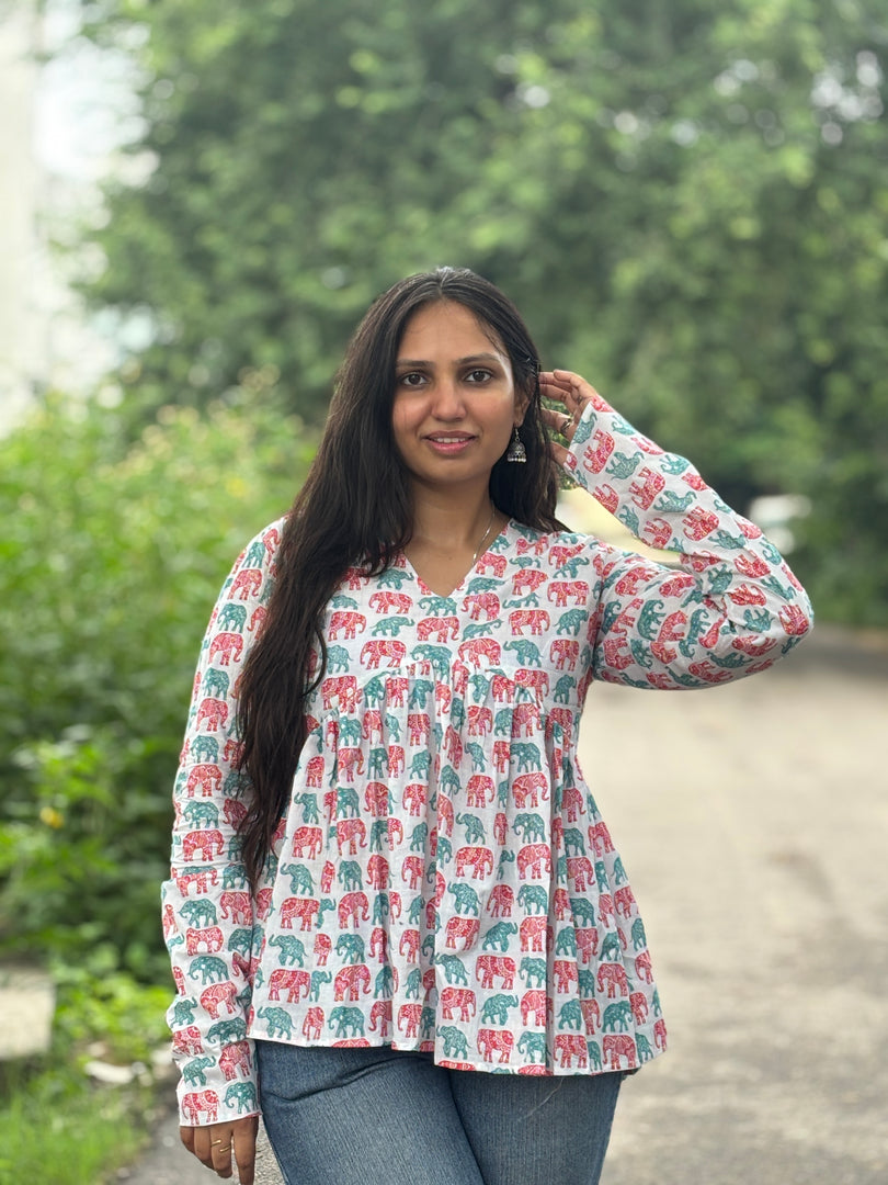 Haathi Bazaar Peplum