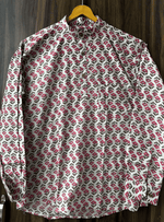 Load image into Gallery viewer, Gulab-E-Bahar Block Print Short Kurta - Sanganeri Print
