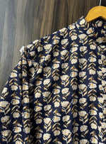 Load image into Gallery viewer, Bagh-E-Bahar Short Kurta - Sanganeri Print
