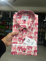 Load image into Gallery viewer, Men’s Cotton Shirt Shahi Savari – Sanganeri Print