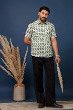 Load image into Gallery viewer, Men’s Horse Print Cotton Printed Shirt